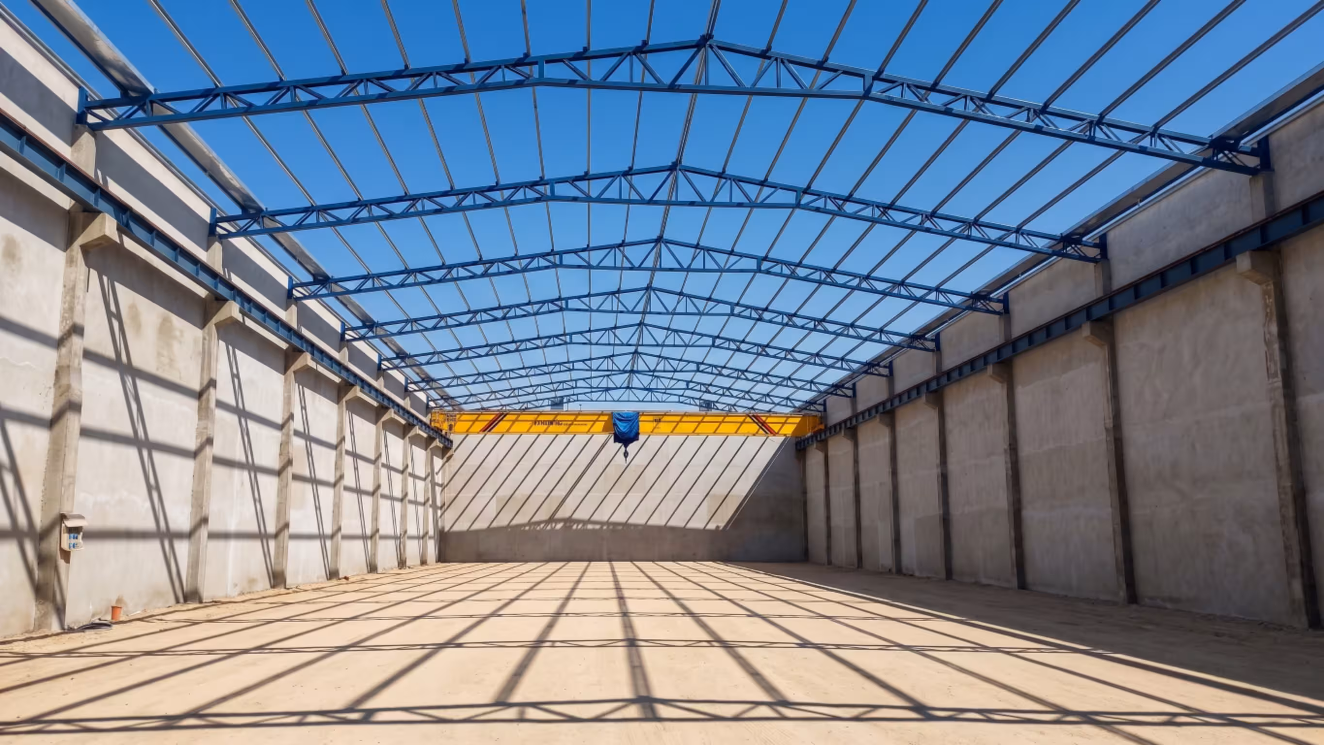 Montaje de estructura íntegramente reticulada en Merlo